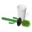 Ершик для туалета cactrash, белый с зеленым, Qualy