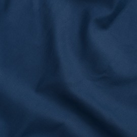 Простыня на резинке из сатина темно-синего цвета, Tkano
