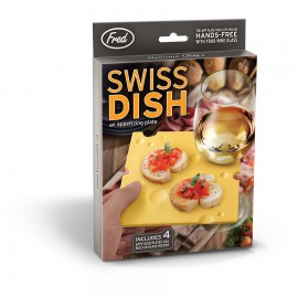 Мини поднос swiss dish (набор 4 шт.), Fred&Friends
