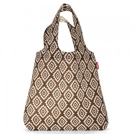 Сумка складная mini maxi shopper diamonds mocha, Reisenthel