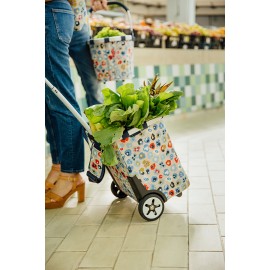 Сумка-тележка carrycruiser millefleurs, Reisenthel