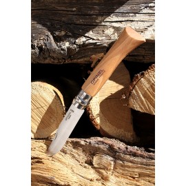 Набор нож stainless steel №8 с чехлом 8,5 см, Opinel