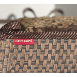 Хлебница casy home, 20х20х7 см, коричневая, Casy Home