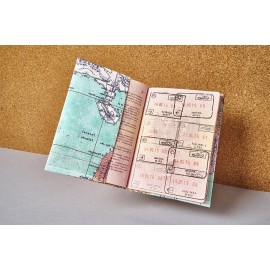 Обложка на паспорт new wallet- new voyager; сделан из tyvek®, New wallet