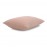Наволочка изо льна цвета пыльной розы, Tkano