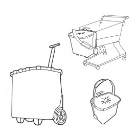 Сумка-тележка carrycruiser millefleurs, Reisenthel