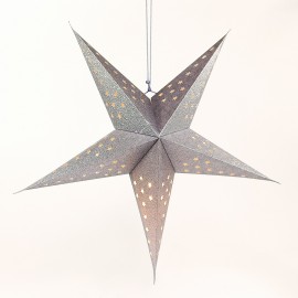 Led-светильник подвесной star 60 см., серебристый, EnjoyMe