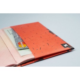 Обложка на паспорт new skate, оранжевая, New wallet