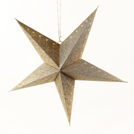 Led-светильник подвесной star 60 см., золотой, EnjoyMe