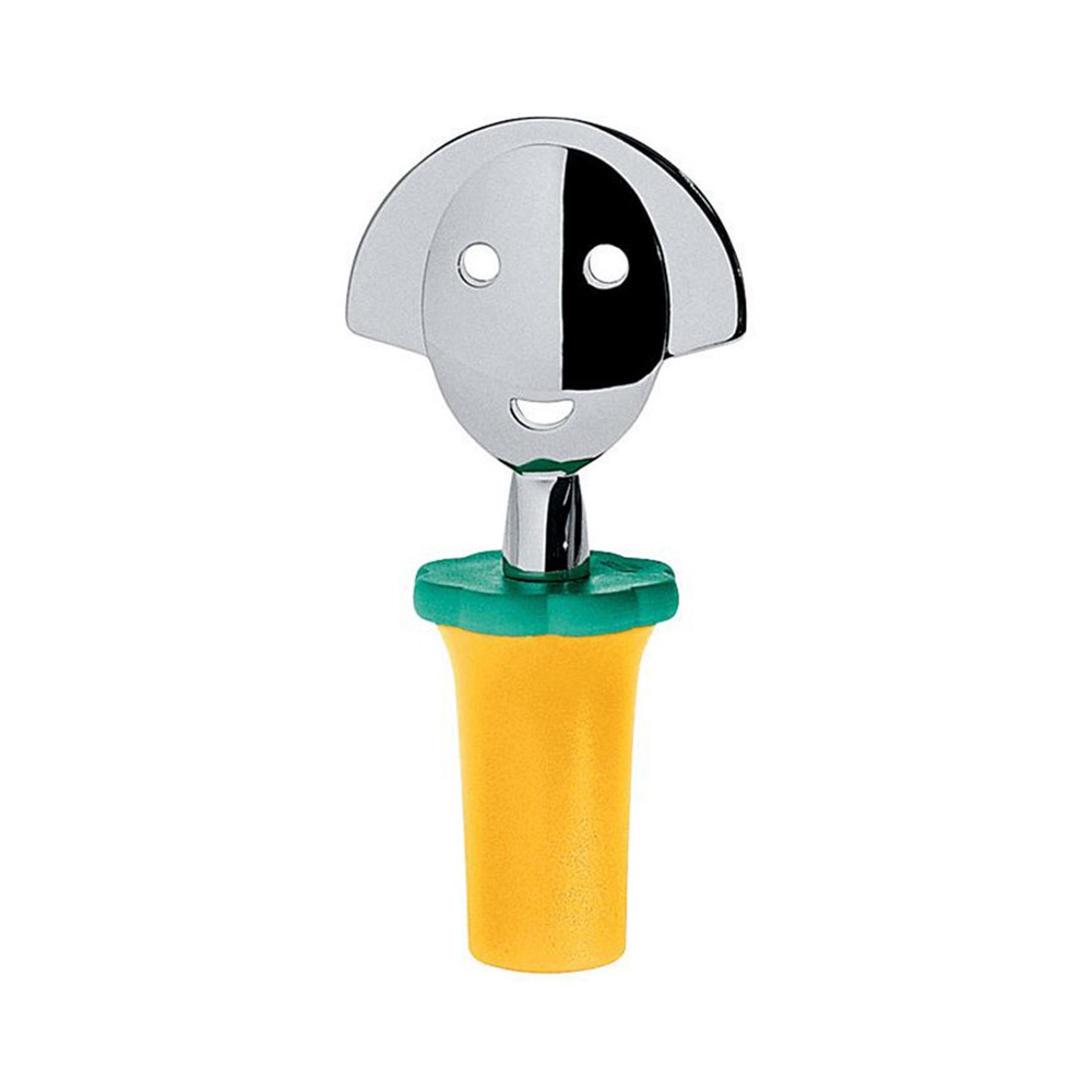 Пробка для бутылки anna g желтая, Alessi