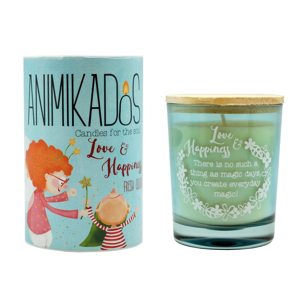 Свеча ароматическая love & happiness animikados, Ambientair