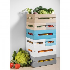Ящик для хранения tidy & store l голубой, Guzzini