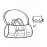 Сумка детская складная dufflebag cats and dogs rose, Reisenthel