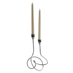 Подсвечник loop хром, Black+Blum