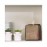 Салфетница casy home, 14х11х14 см, коричневая, Casy Home