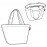 Сумка shopper m special edition aquarius, Reisenthel