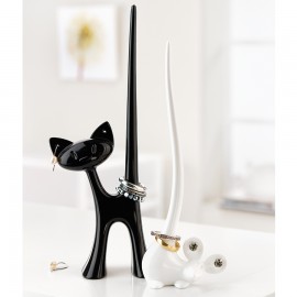 Подставка для колец miaou, розовая, Koziol