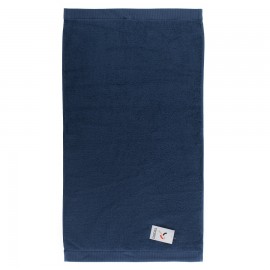 Полотенце банное темно-синего цвета, Tkano