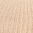 Плед вязаный бежевого цвета, Tkano