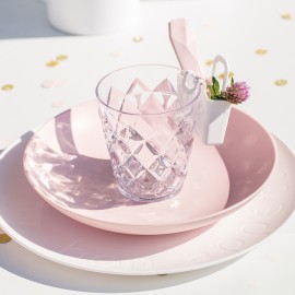 Стакан crystal s, 200 мл, розовый, Koziol
