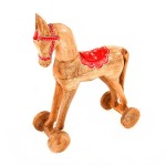Декоративная лошадка christmas horse, 40х30х13 см, EnjoyMe