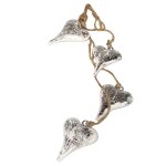 Гирлянда подвесная snow hearts, 4 шт., EnjoyMe