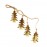 Гирлянда подвесная golden trees, 4 шт., EnjoyMe