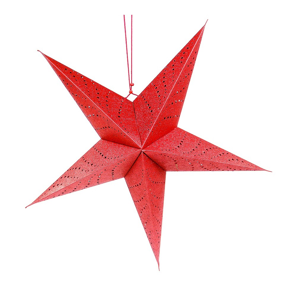 Led-светильник подвесной star 60 см., красный, EnjoyMe