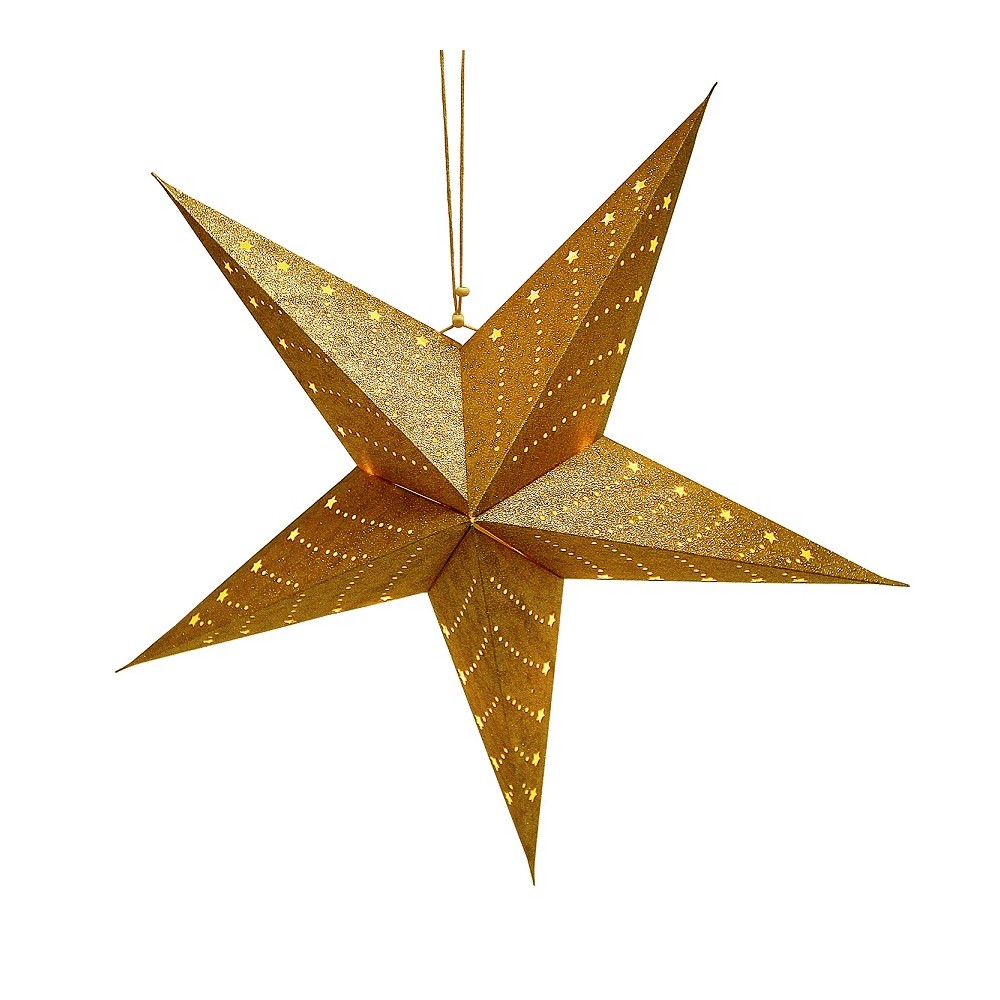 Светильник подвесной star с кабелем 3,5 м и патроном под лампочку e14, 60 см., золотой, EnjoyMe