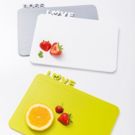 Разделочная доска happy board love, красная, Koziol