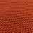Плед жемчужной вязки терракотового цвета, Tkano