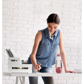 Ящик для хранения tidy & store l белый, Guzzini