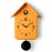 Часы с кукушкой qq жёлтые, Guzzini