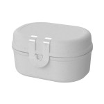 Ланч-бокс pascal mini organic, серый, Koziol