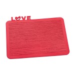 Разделочная доска happy board love, красная, Koziol