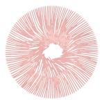 Блюдо для фруктов anemone, розовое, Koziol