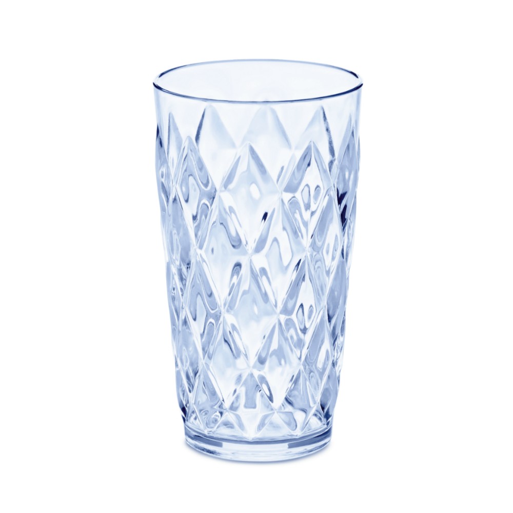 Стакан crystal l, 450 мл, голубой, Koziol