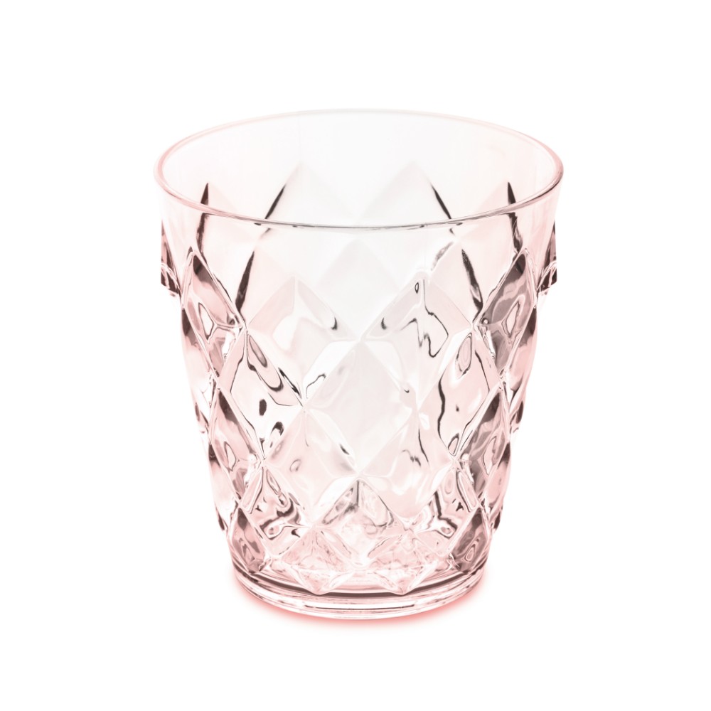 Стакан crystal s, 200 мл, розовый, Koziol