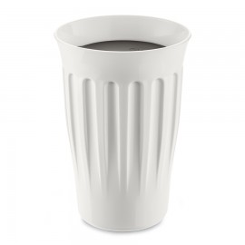 Термокружка Click, 350 мл, белая-чёрная, Koziol