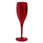 Набор бокалов для шампанского 4 шт superglas cheers no. 1, 100 мл, красный, Koziol