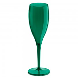 Набор бокалов для шампанского 4 шт superglas cheers no. 1, 100 мл, зелёный, Koziol
