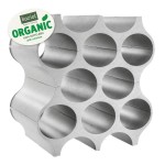 Подставка для бутылок set-up organic, серая, Koziol