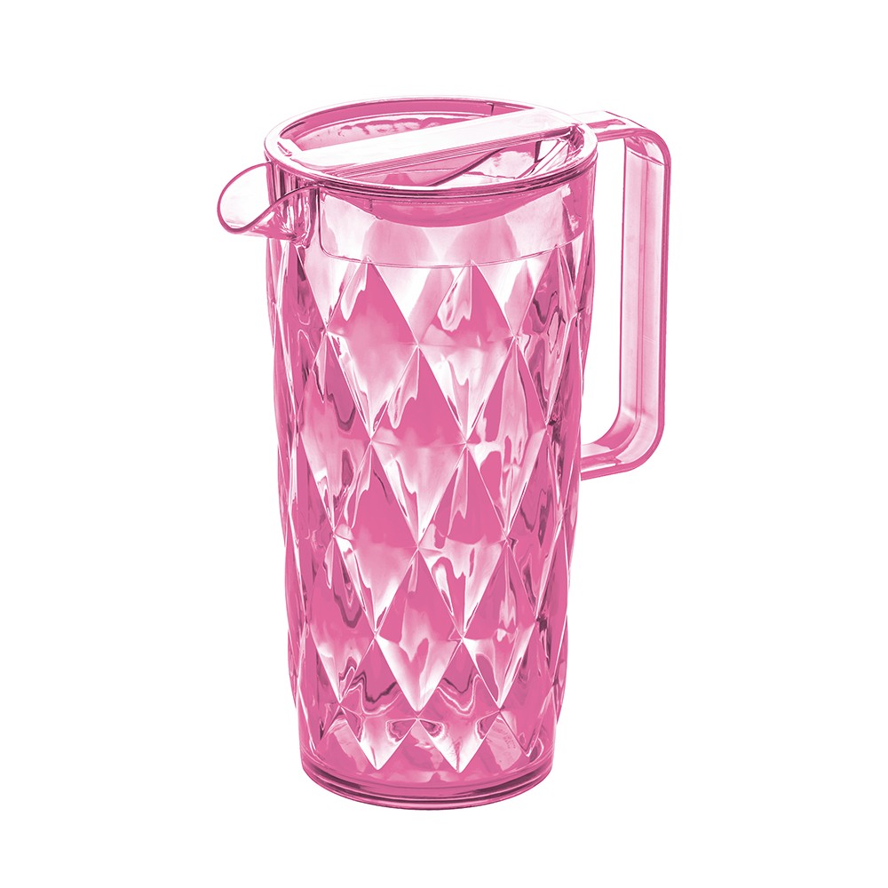 Кувшин crystal, 1,6 л, розовый, Koziol