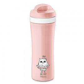 Бутылка elli, 425 мл, розовая, Koziol