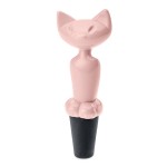 Пробка Miaou для бутылки, розовая, Koziol