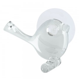 Крючок для душа настенный, прозрачный, Koziol