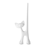 Подставка для колец miaou, белая, Koziol