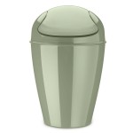 Корзина для мусора с крышкой del m, 12 л, эвкалиптовая, Koziol