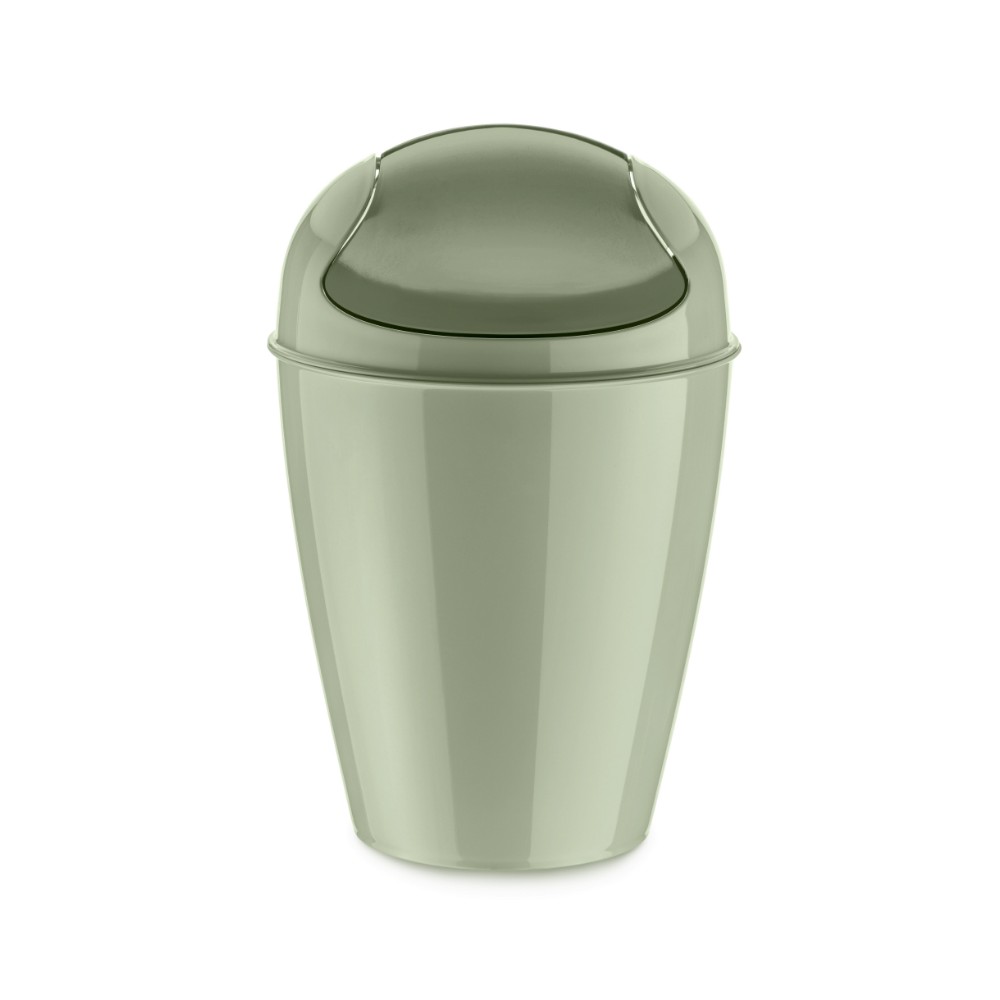 Корзина для мусора с крышкой del s, 5 л, эвкалиптовая, Koziol