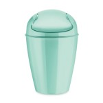 Корзина для мусора с крышкой del s, 5 л, мятная, Koziol